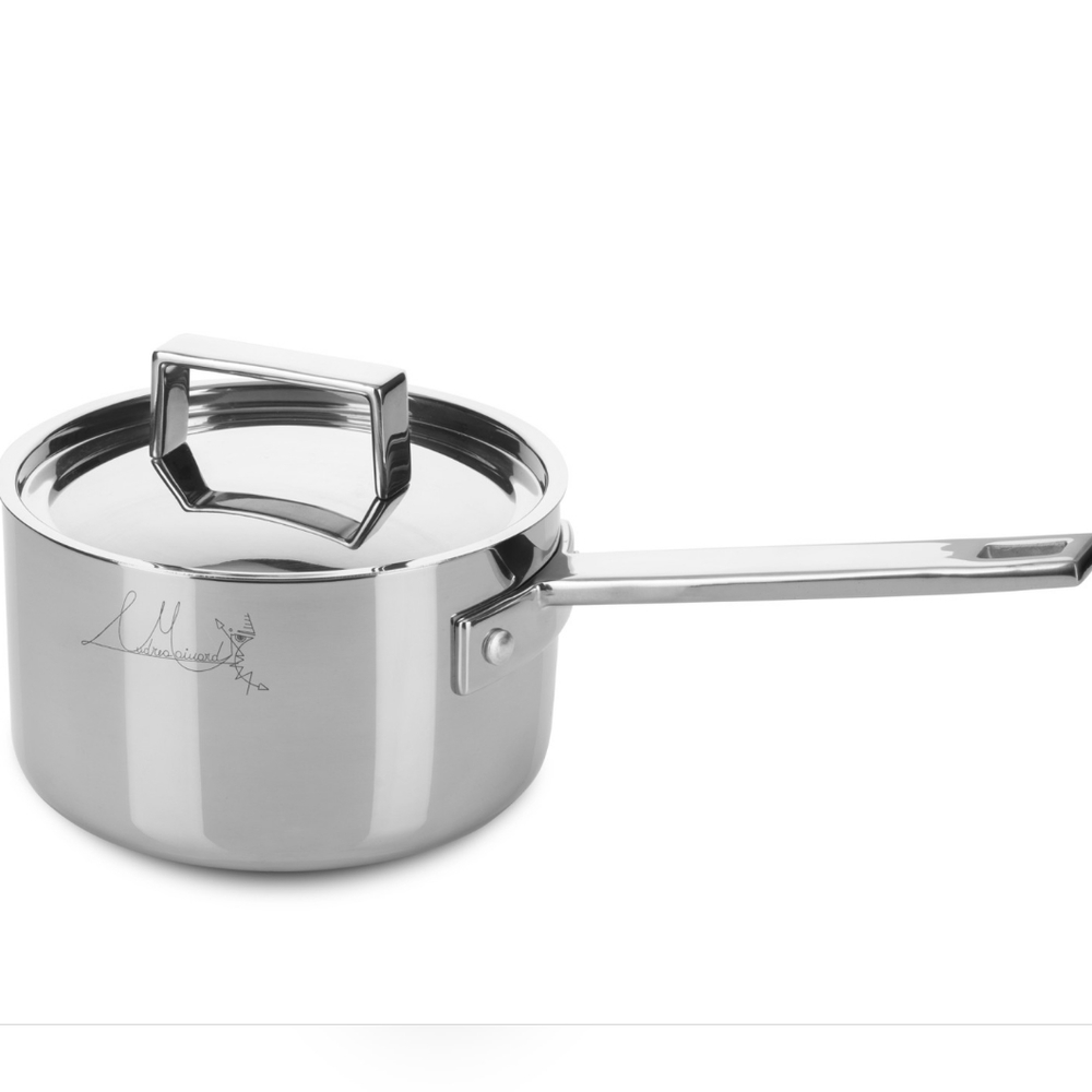 NEW box Mepra Attiva 14 cm Casserole Pot, Tri-ply, Stainless Steel Finish